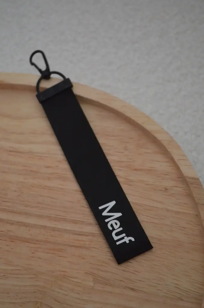 Porte-clés recto-verso 