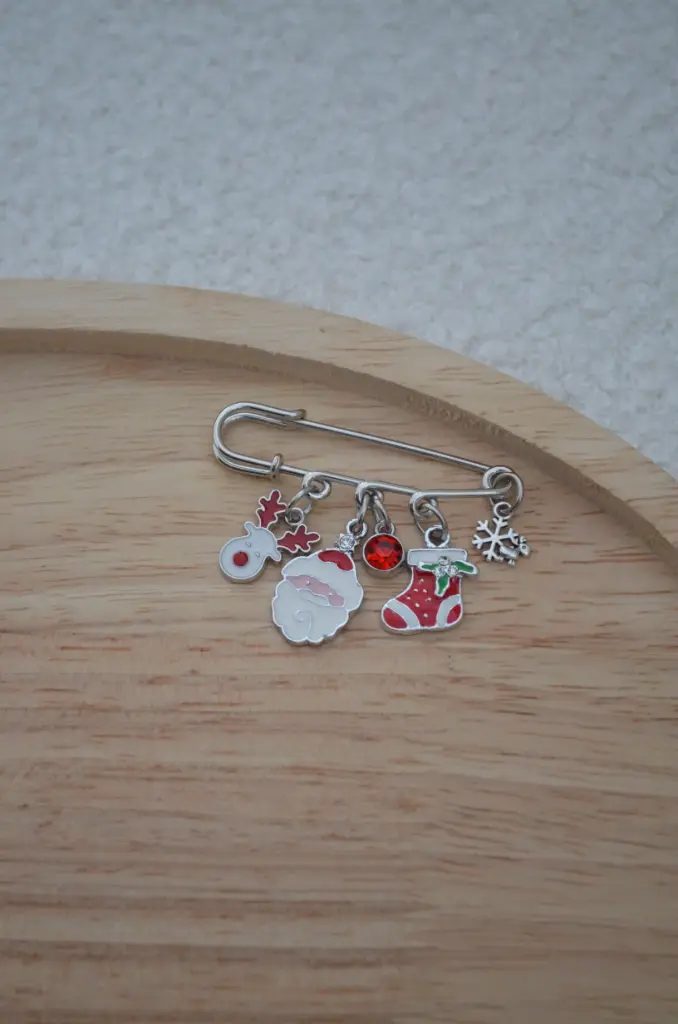 Broche de Noël 